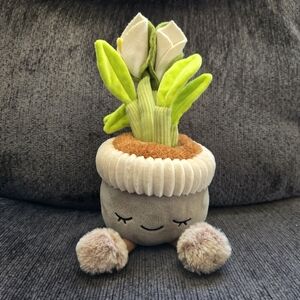 Greenhouse By Russ Plush Potted Plant With Face